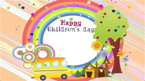 History of international children's day. Children's Day in India - YouTube