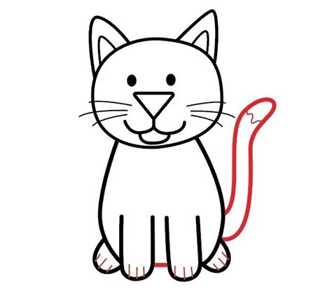 Wie Malt Man Eine Katze Anleitung Katze Zeichnen Lernen Schritt Fur