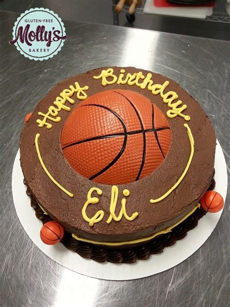 Cute Basketball Cake For The Sports Lover Wedding Cake Recipe Gluten Free Bakery Cake Pop