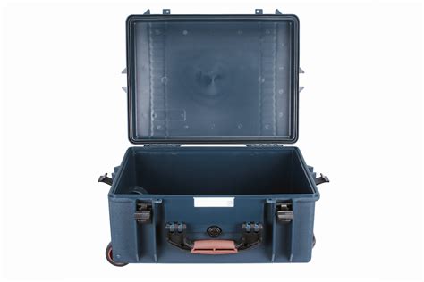 Portabrace Pb 2650e Airtight Hard Case With Wheels Large Blue