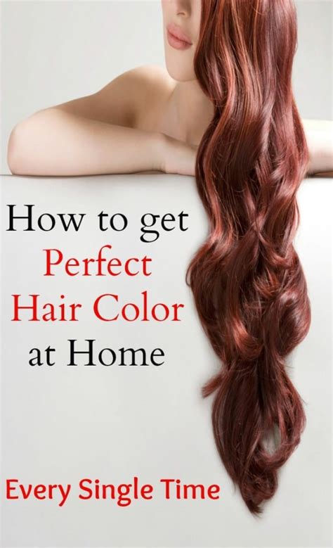 At Home Hair Color Tips Get Results Like A Pro