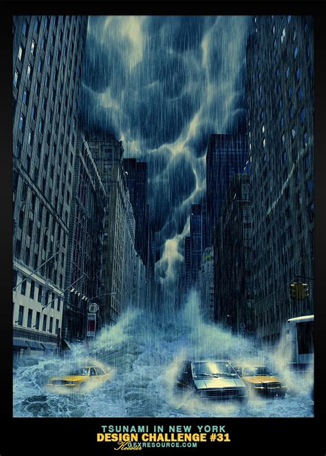 Tsunami In New York By Kooster25 On Deviantart