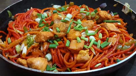 The goal is to make the tortillas soft so they are easy to roll. CHICKEN NOODLES CHOWMEIN STYLE | EASY+DELICIOUS+QUICK ...