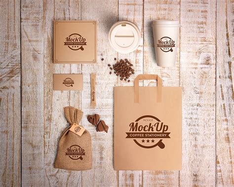 56 Amazing Coffee Branding Mockup Free Mockup