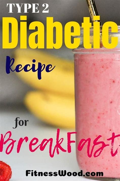 Do you abstain yourself from your favourite foods just because you. Type 2 Diabetic Recipes for Breakfast | Diabetic diet ...