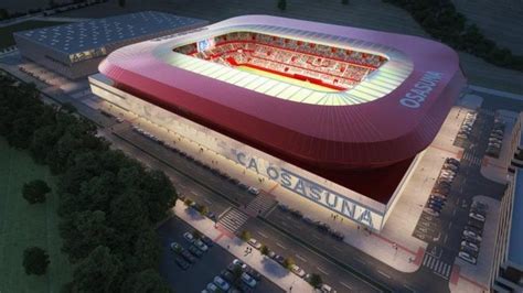 Osasuna Muestras Las Imágenes Del Nuevo Estadio De El Sadar