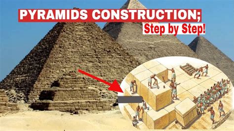 How Were Pyramids Built In Ancient Egypt Step By Step