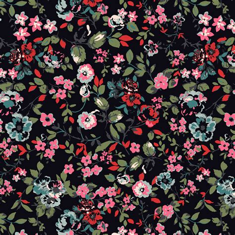 Floral Print Design On Behance