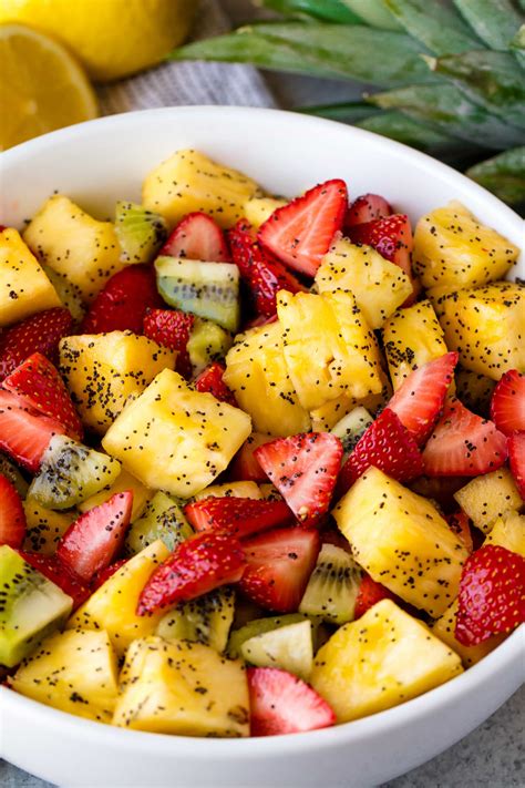 The best fruit cake recipe you'll ever make! Best Fruit Salad Ever 5 - thestayathomechef.com