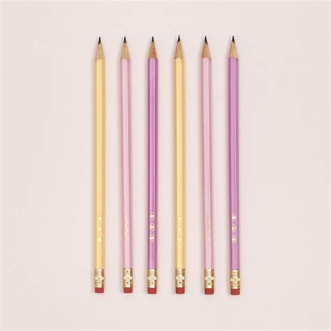 Assorted Pencil Pack Of 6 From Bando School Supplies Writing