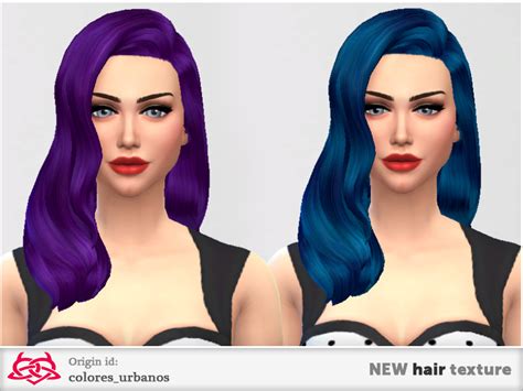 The Sims Resource New Hair Textures 01