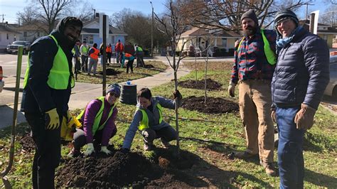 Tree Planting At E Lawson Street — Keep Durham Beautiful