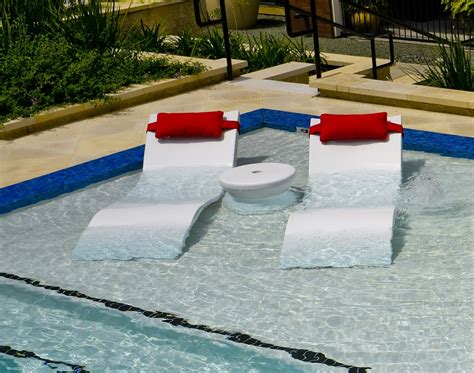 Ledge Lounger Signature In Pool Chaise Lounge Pool Furniture Supply