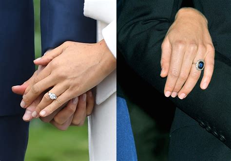 Un saphir géant orné de 14 diamants: Quelles sont les différences entre les fiançailles de Kate ...