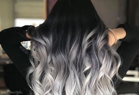 Ombre styles aren't always all about high contrasting colors and stark give your black ombre a high contrast icy blonde color. These 19 Black Ombre Hair Colors are Tending in 2020