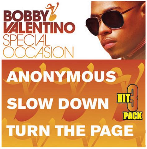 Anonymous Hit Pack Single By Bobby V Spotify