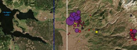 Energetic Sequence Of Earthquakes In Yellowstone National Park The