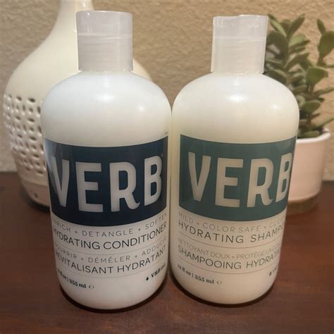 Verb Hair Verb Hydrating Shampoo 2 Oz Hydrating Conditioner 12 Oz