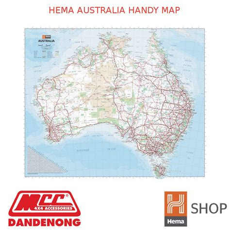 Hema Australia Handy Map Hema Maps