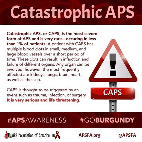 Aps Awareness Month Day 14 Catastrophic Antiphospholipid Syndrome