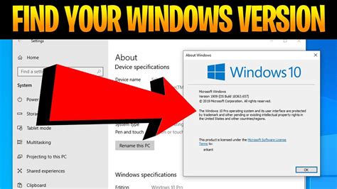 Checking your version of windows 8. How to Find Windows Version (OS Build & Edition) - YouTube