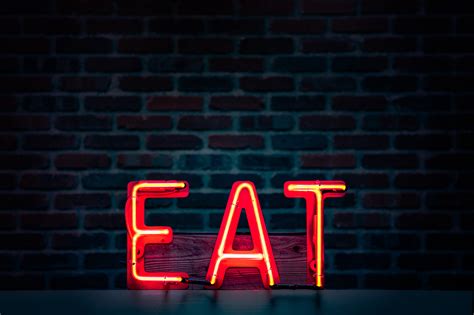 Free Images Red Text Neon Sign Light Darkness Font Night