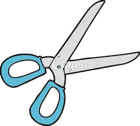 Scissors Cartoon Clipart Free Download On Clipartmag