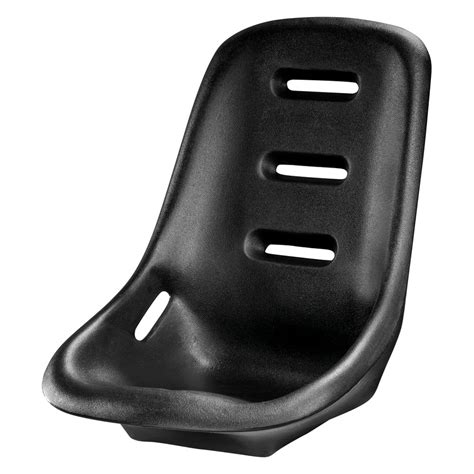 Jaz® 100 120 01 Pro Stock Black Polyethylene Low Back Seat