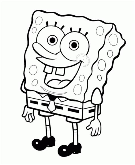 Imágenes para colorear de Bob Esponja | Colorear imágenes