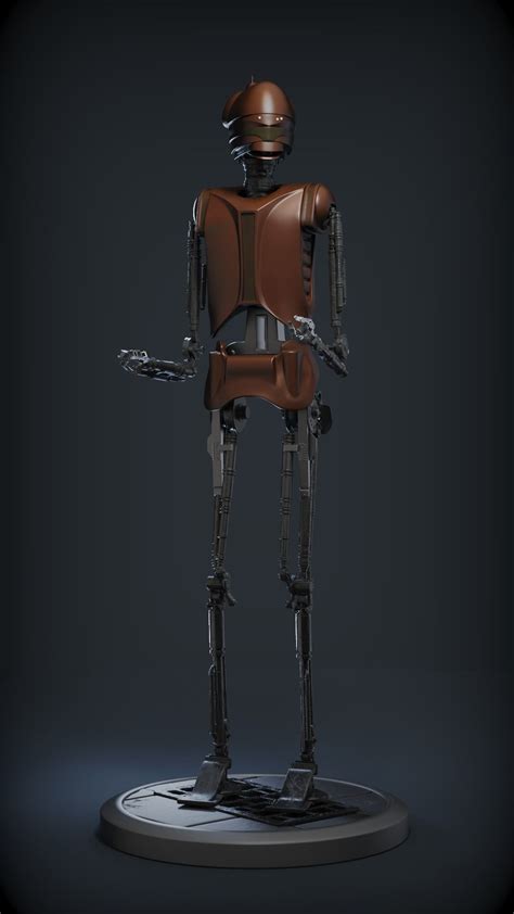 Ev 9d9 Droid From Star Wars 3d Model 3d Printable Cgtrader