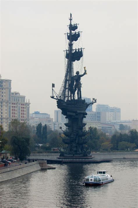 Russian Fleet Monument More Commonly Known As The Peter The Great