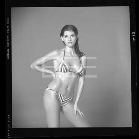 Sexy Robin Sherwood Actress Bikini Model By Harry Langdon Negative W