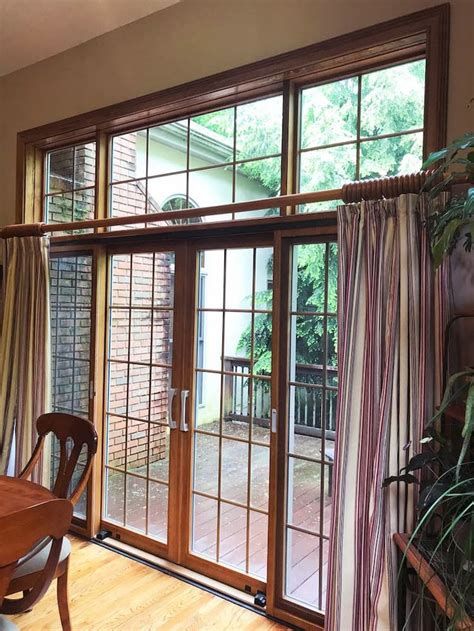 4 Panel Sliding Glass Door Lets In Natural Light Sliding