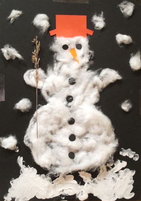 Wenn ihr kind die zahlen von 1 bis 111 auf unserer kostenlosen malvorlage sinnvoll verbindet, ergibt sich die form eines schneemanns! Kinder malen und basteln » Schneemann aus Watte