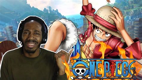 Non Anime Fan Reacts To One Piece Openings 1 7 Youtube