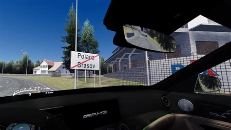 Brasov Romania Cu Un Amg De Vis Sim Trax Assetto Corsa Vr Youtube