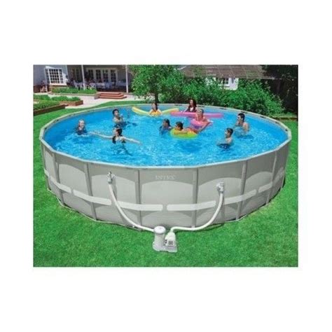Intex 22 X 52 Ultra Frame Above Ground Swimming Pool Durable Steel