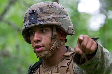 Face Of Defense Marine Reservist Leads Squad During Competition Us
