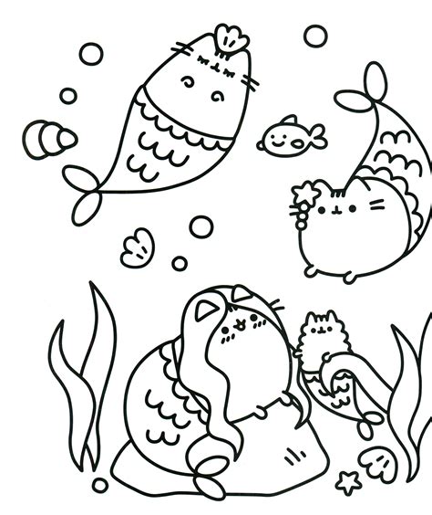 Check it out in cat coloring pages! Pusheen Coloring Book Pusheen Pusheen the Cat | Unicorn ...