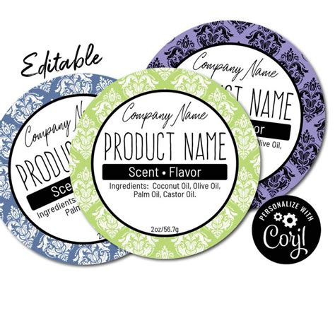 8 Best Images Of Printable Round Labels Printable Round Label 8 Best