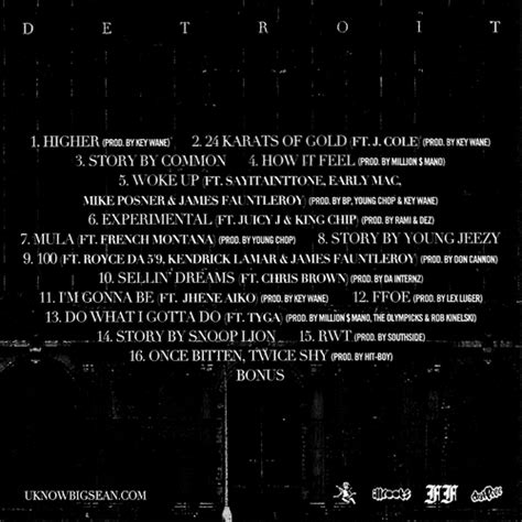 Big Sean Detroit Mixtape Thread Official Thread