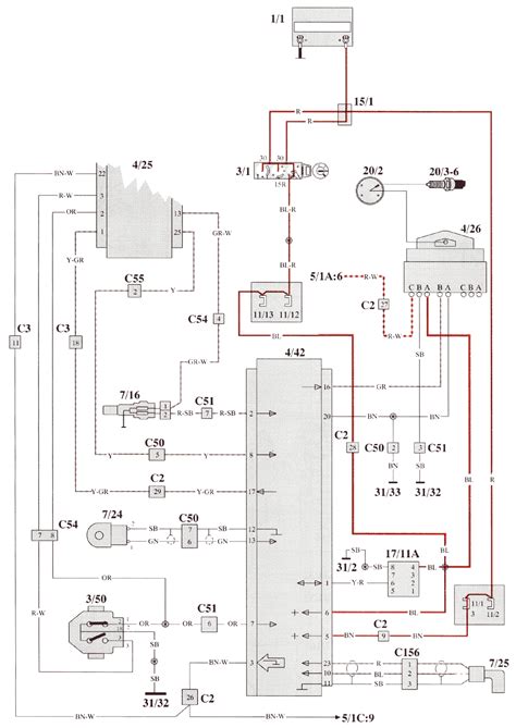 Only the saloon was available, badged as 850 glt and came with the 2.5l 20v engine. VOLVO 940 1993 - wiring diagrams