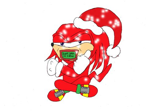 3 Christmas With Knuckles By Krispina The Derp On Deviantart