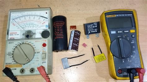 How To Test Capacitors Using Multimeter Youtube