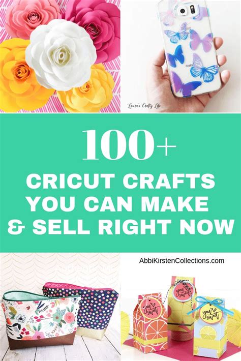 Over 100 Of The Best Cricut Crafts To Make And Sell