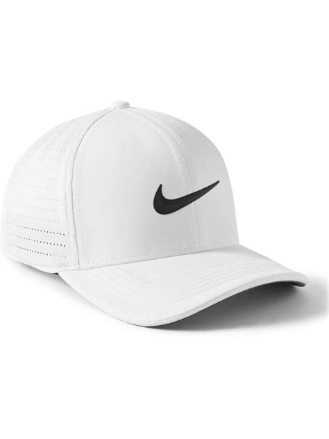 Nike Golf Aerobill Classic99 Perforated Dri Fit Adv Golf Cap White