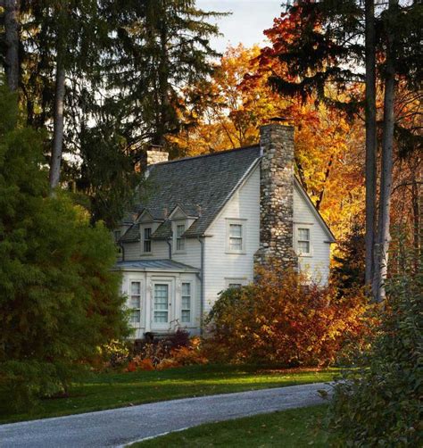 Martha Stewarts Bedford Home Photograph By Michael Biondo Autumn