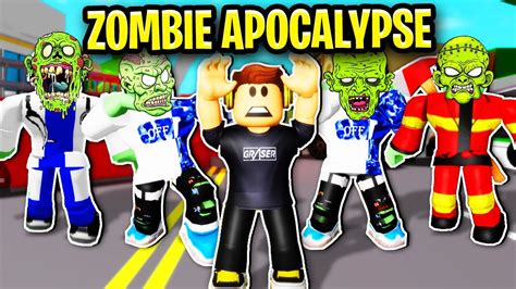 Zombie Apocalypse In Roblox Brookhaven 🧟‍♂️💀 Youtube