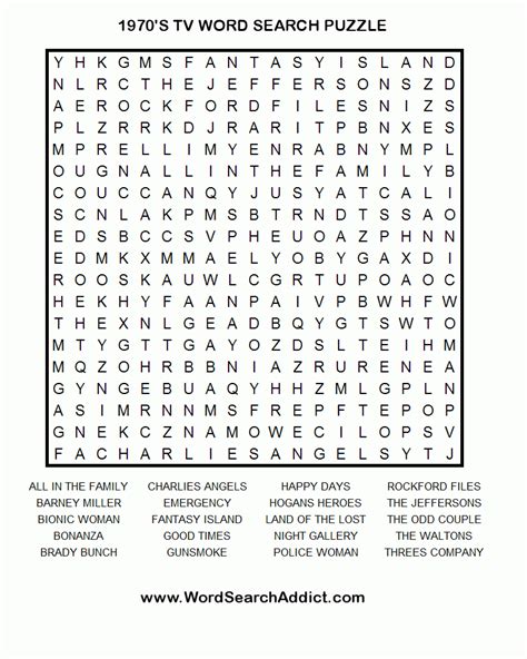 Remember, they're updated daily so don't forget to check back regularly! Free Printable Word Search Puzzles Adults Large Print