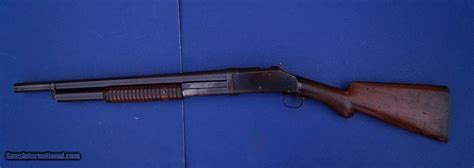 Winchester Model 1893 20 Riot Shotgun W Factory Letter Very Rare